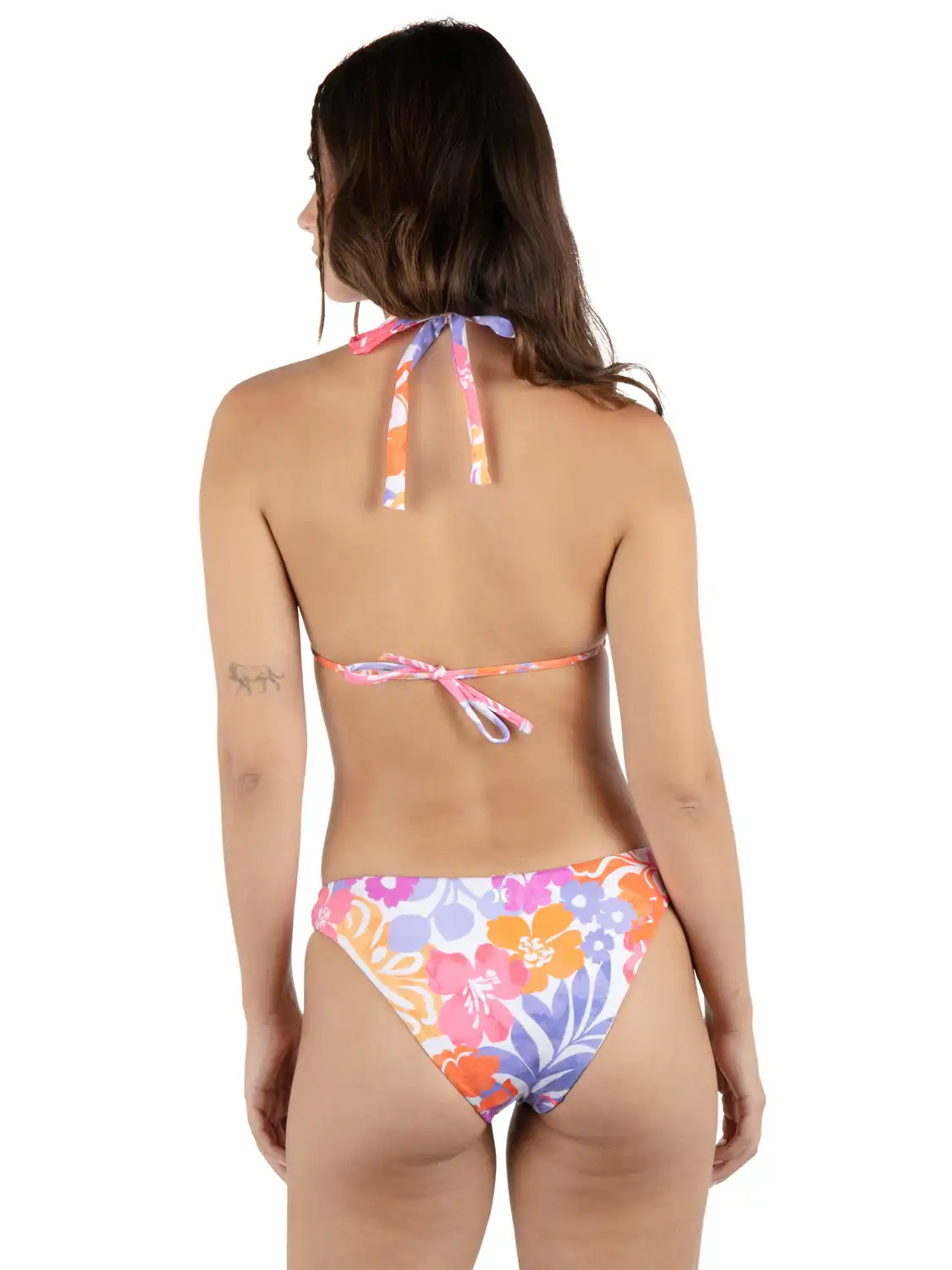 Island Floral Convertible Halter Bikini Top