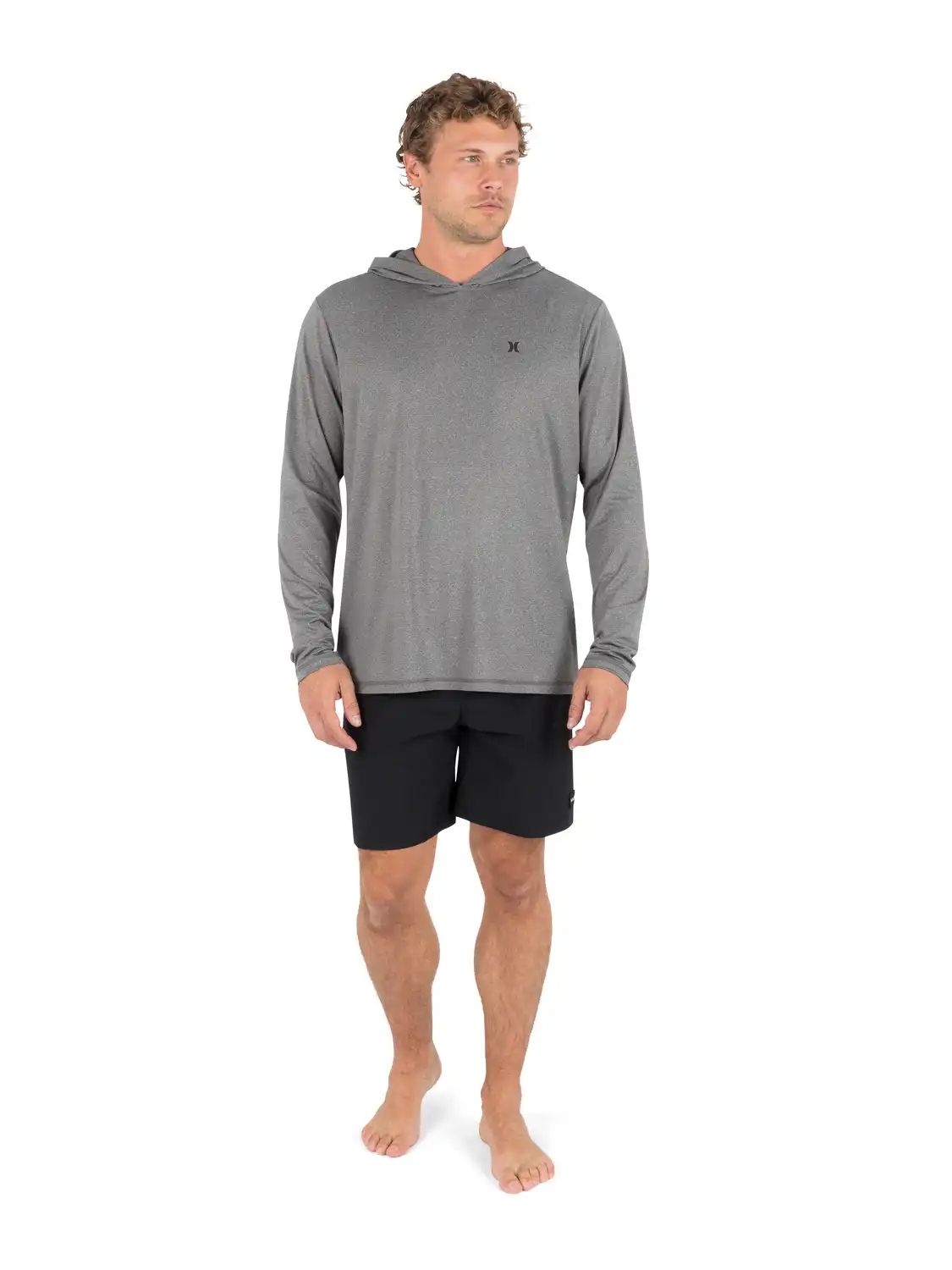 Hybrid Hooded UPF Long Sleeve