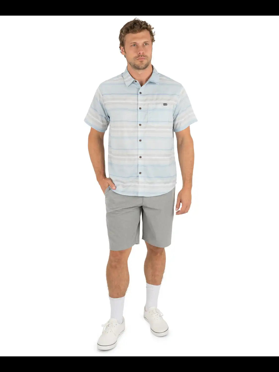 Newport Stripe Short Sleeve
