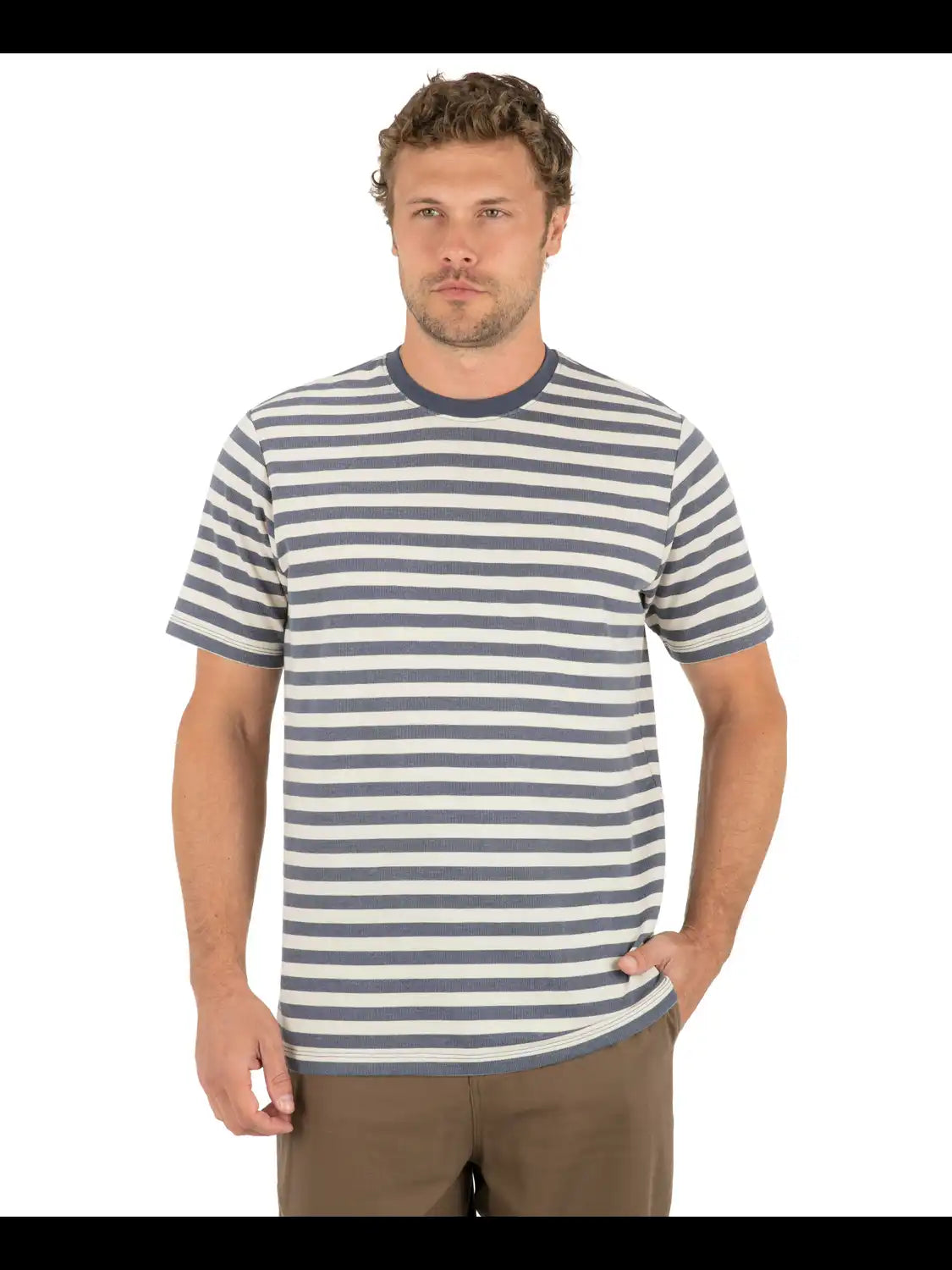 Hurley x Mikey DeTemple Heritage Stripe Short Sleeve
