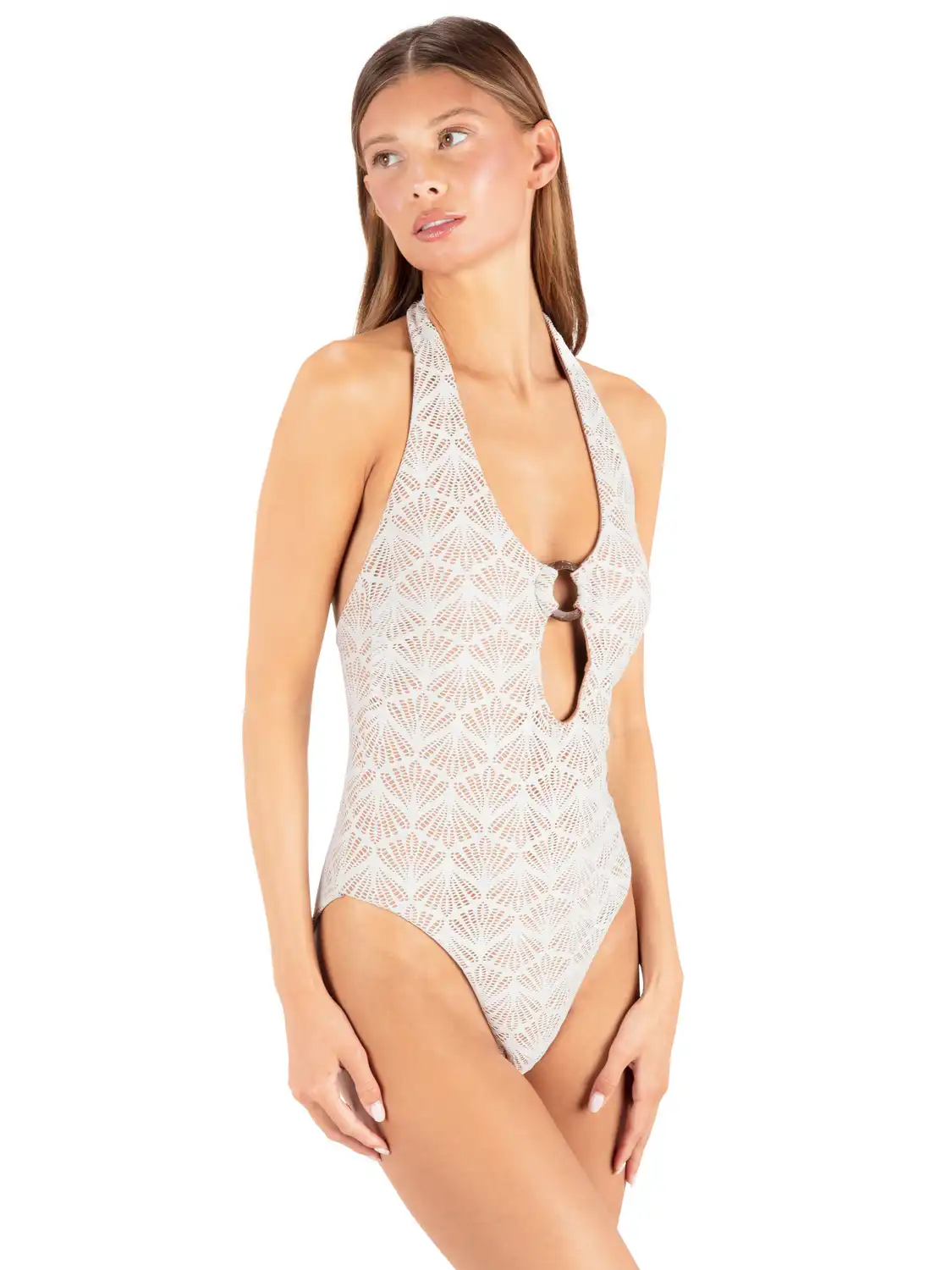 Shell Crochet Ring Moderate One Piece