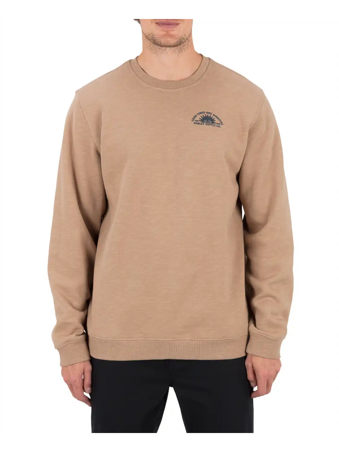 Sunshine Slub Crew Sweatshirt