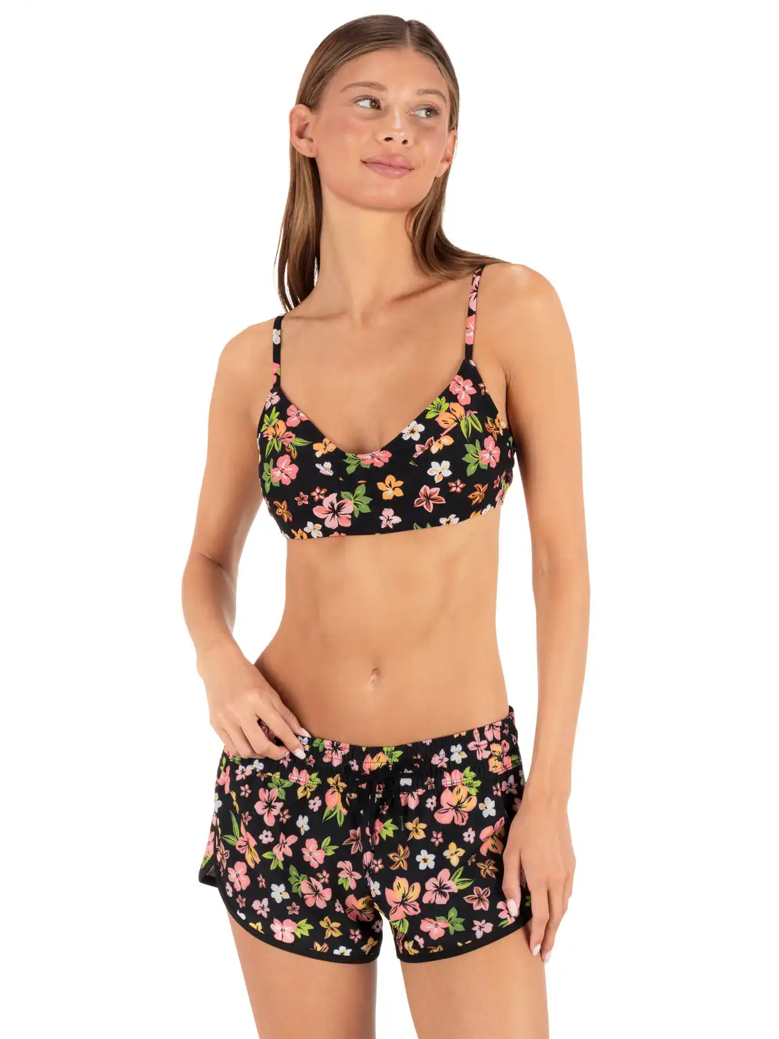 Hibiscus Dream Phantom 2.5" Boardshort