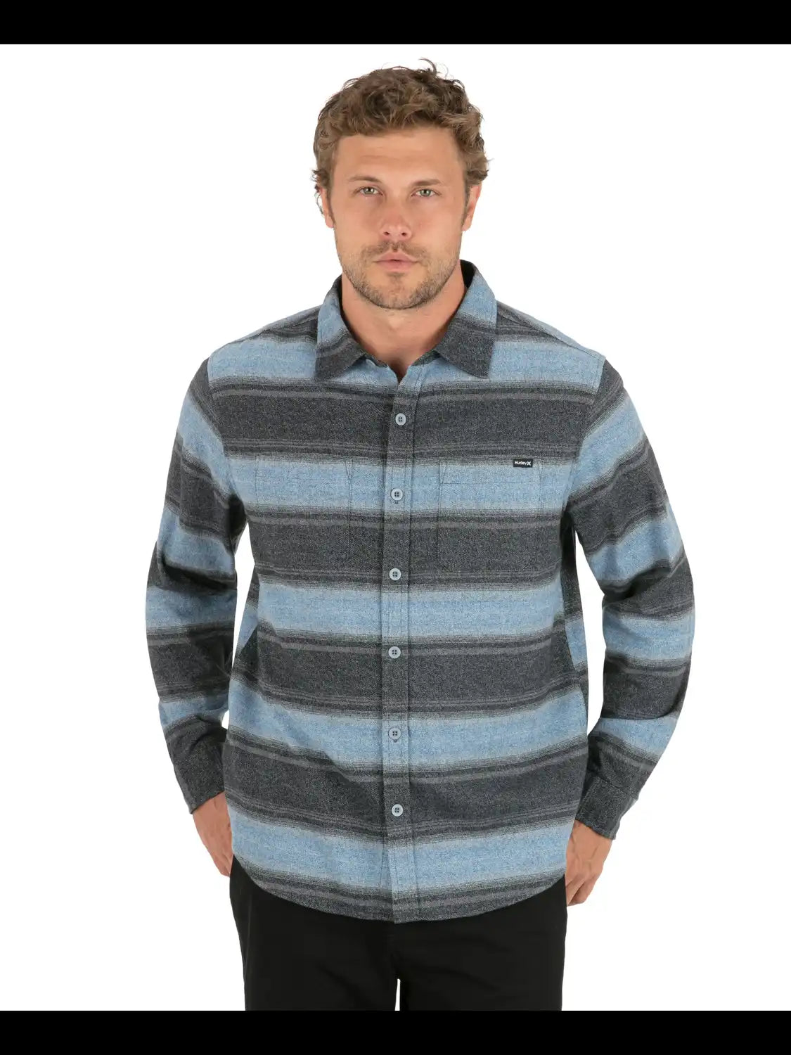 Eugene Stripe Flannel Long Sleeve