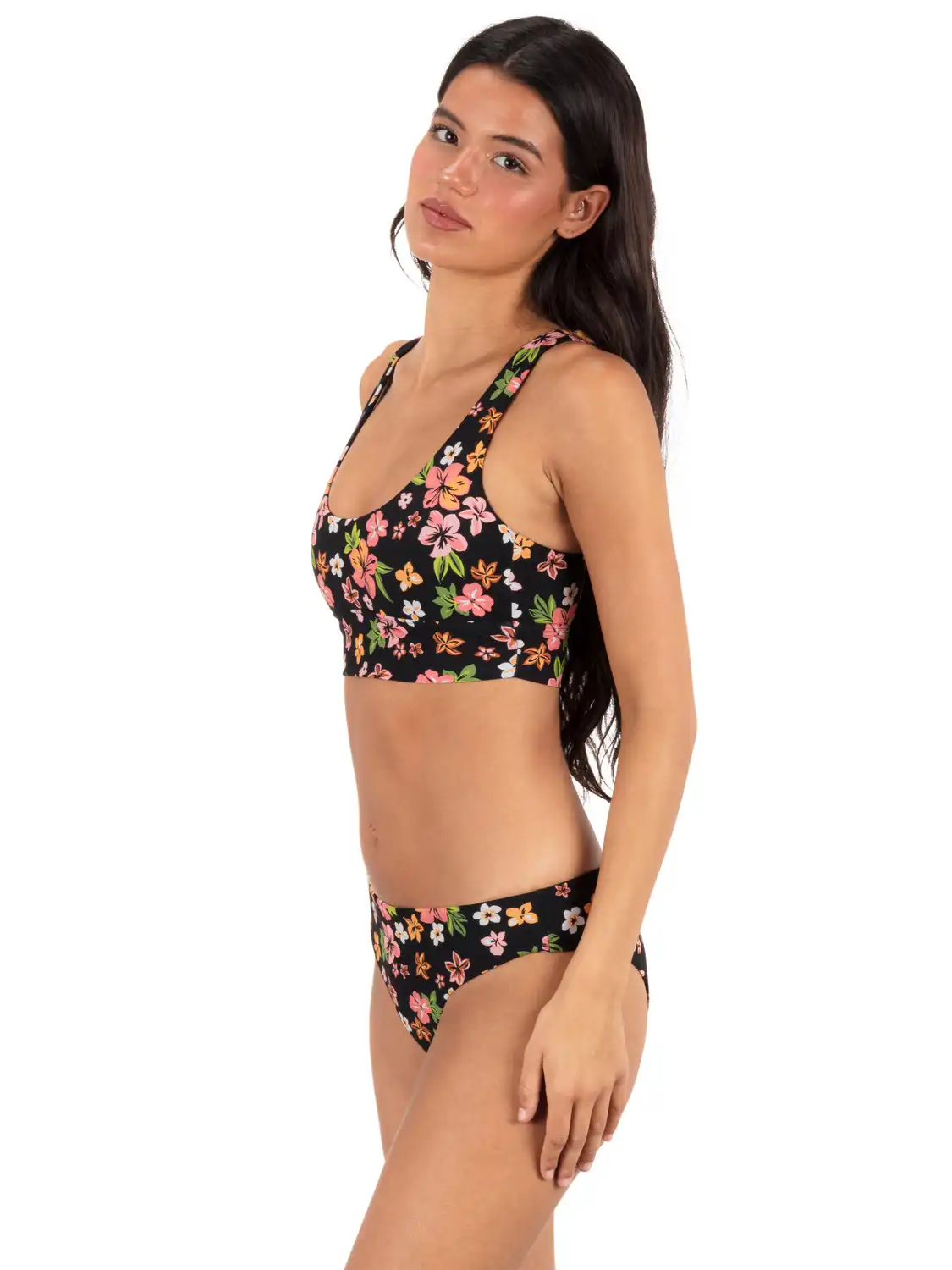 Max Hibiscus Dream Longline Bralette