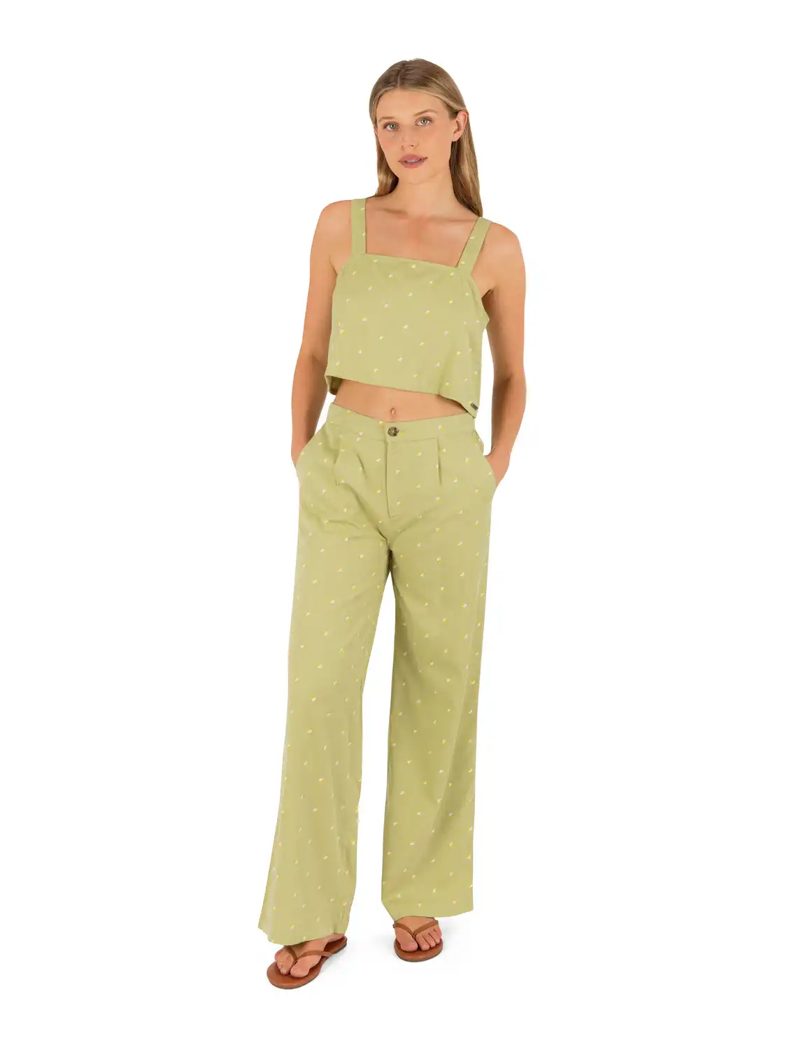 Wavy Dot Pant