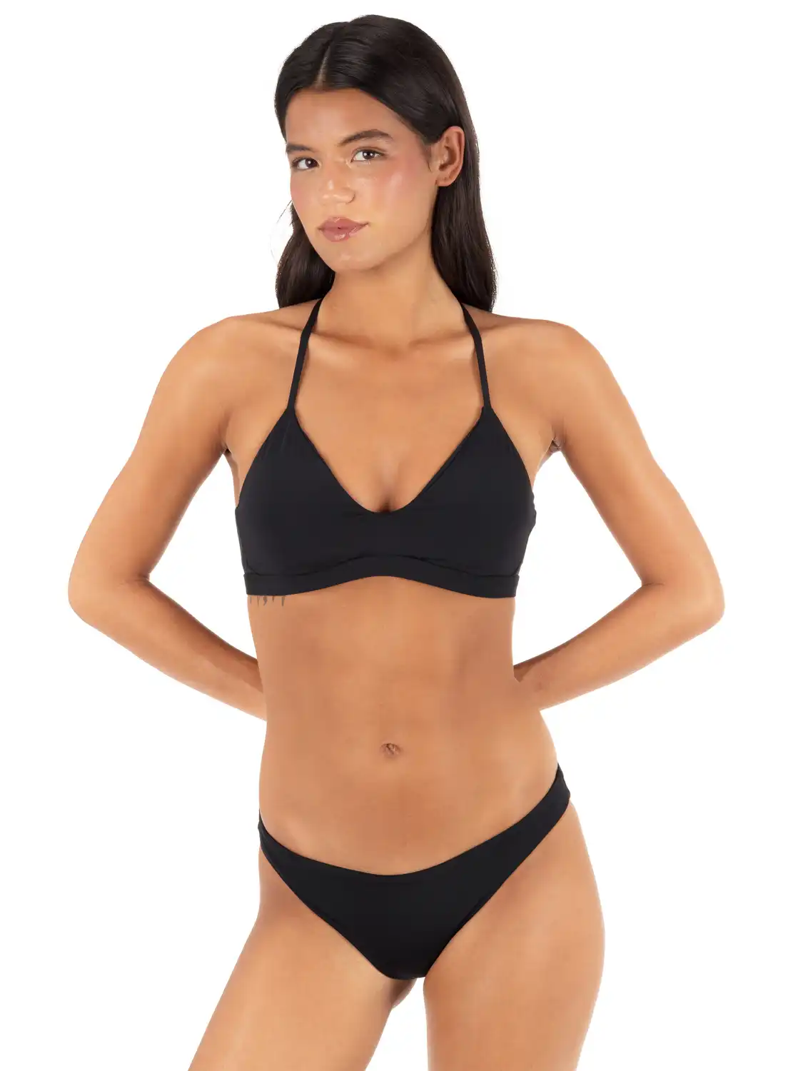 Solid Adjustable Bikini Top