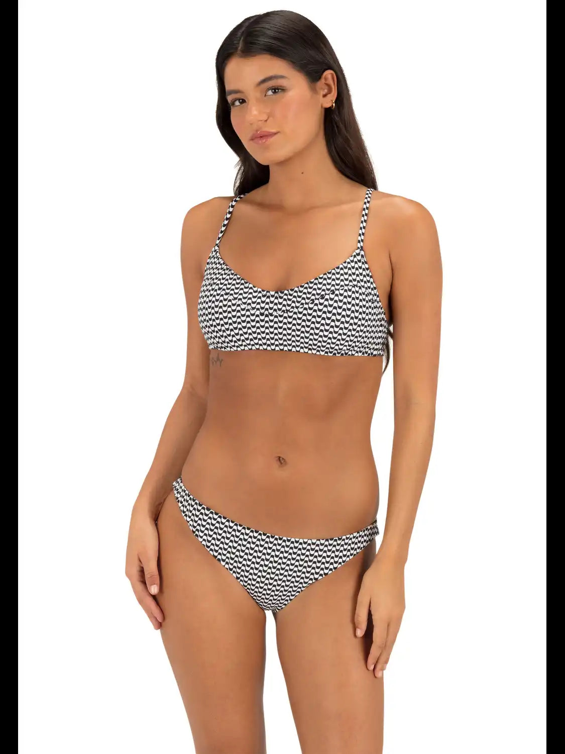 Max Poptic Stripe Bralette